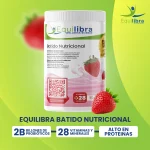 Equilibra Batido Frutilla: Nutrición Completa + 2 Billones de Probióticos para tu Bienestar Digestivo. - Imagen 4