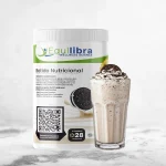 Equilibra Batido Cookies & Cream : Nutrición Completa + 2 Billones de Probióticos para tu Bienestar Digestivo - Imagen 3