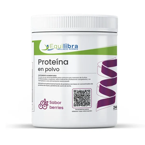 Equilibra Proteína en polvo sabor Berries