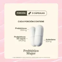 Probiótico Mujer 60 Cápsulas Vip Plan Equilibra - Imagen 4