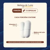 Melena De León Vitamina C 60 Cáps Vip Plan Equilibra - Imagen 7