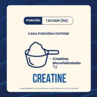 Creatina 100% Pura Monohidratada 1 Kg Vip Plan Equilibra - Imagen 8