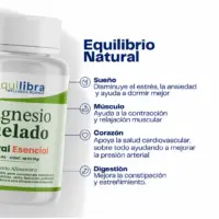 Magnesio Quelado 60 Cápsulas Vip Plan Equilibra - Imagen 2