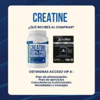 Creatina 100% Pura Monohidratada 1 Kg Vip Plan Equilibra - Imagen 5