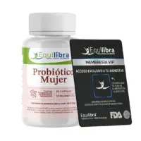Probiótico Mujer 60 Cápsulas Vip Plan Equilibra