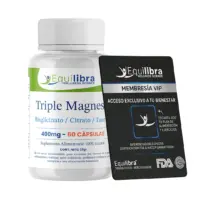 Triple Magnesio 60 Cápsulas Vip Plan Equilibra