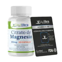 Citrato De Magnesio 160 Cápsulas Plan Vip Equilibra