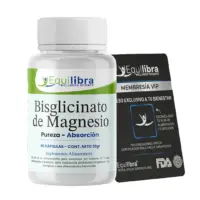 Bisglicinato de Magnesio 60 Cápsulas Vip Plan Equilibra