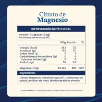 Citrato De Magnesio 160 Cápsulas Plan Vip Equilibra - Imagen 6