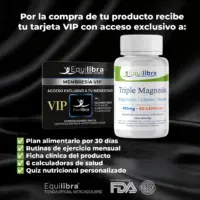 Triple Magnesio 60 Cápsulas Vip Plan Equilibra - Imagen 3