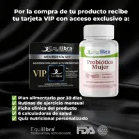 Probiótico Mujer 60 Cápsulas Vip Plan Equilibra - Imagen 7